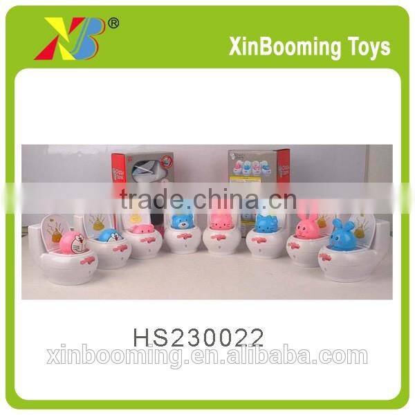 Cheap gift toys plastic closestool coin bank money bank