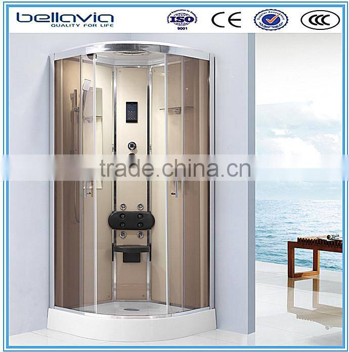 Hot latest bathroom design made in china ,6999D factory pivot shower screen bathroom shower cubicles