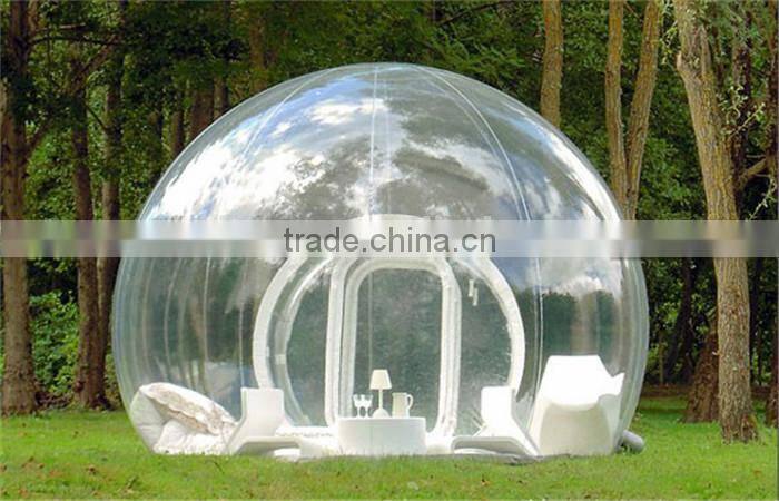 cheap inflatable transparent bubble tent dome tent for sale