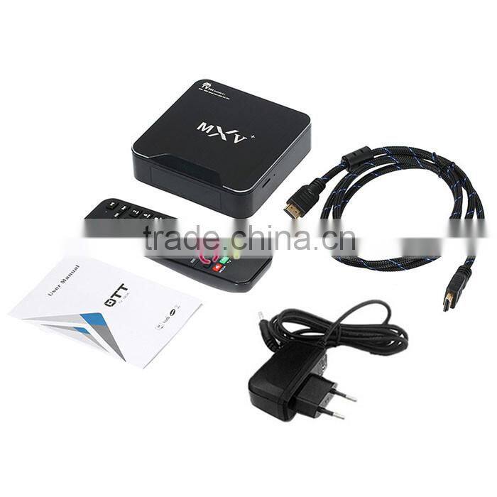 Smart Android TV Box Android 5.1 S905 Quad-Core 1GB + 8GB Bluetooth 4.0 HD Media Player Black