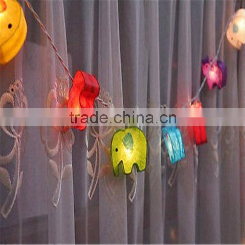 colorful Chinese lantern led in LED flashlights LED battery sting light for Christmas lights
