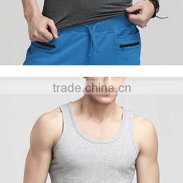 OEM wholesale bulk cheap tank tops for men, slim fit plain cheap tank tops for men (lyt080022)