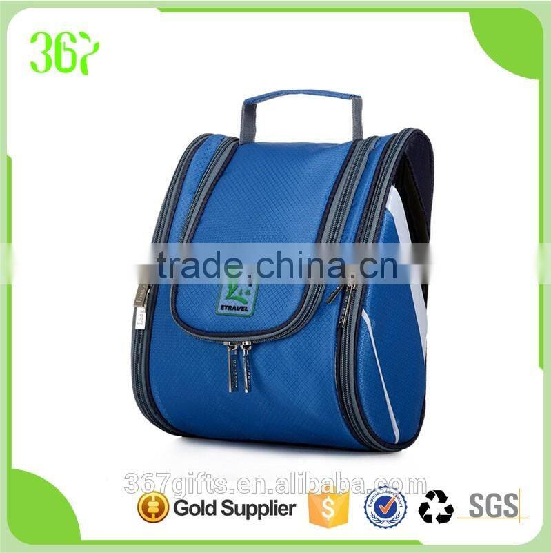Promotional Toiletry Waterproof Wash Cosmetic Bags/Toilet Kit Travelling Make Up Bag/Toilet Bag with Pockets