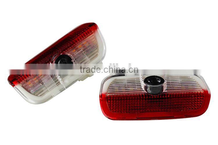 12V Auto Car Logo Door Courtesy Lights Laser Projector LED Ghost Shadow Car Logo Light For Special Car Skoda