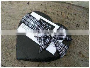 Christmas promotion gifts slate heart wedding heart hang gift