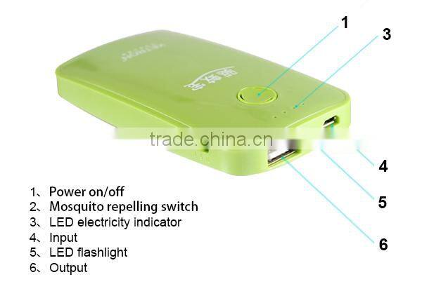 5V/1A 3600mAh new universal portable power bank with usb