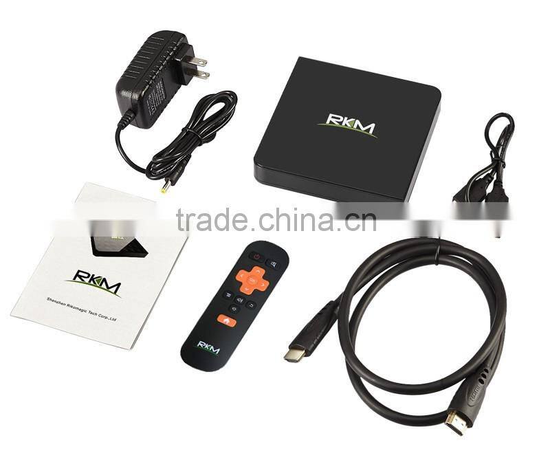 RKM Octa Core Android 5.1 4K MINI PC 2G RAM 16G ROM with gigabit LAN, dual band wifi 802.11ac 4K*2K H.265 KODI