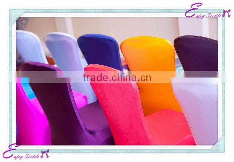 YHC#220 polyester banquet spandex lycra cheap wholesale stretched chair cover
