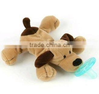 custom pacifiers plush toys/custom pacifiers plush toy/wholesale baby pacifiers