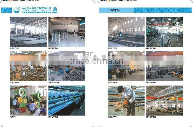 6m/8m/10m/12m street light with tapered /Round pole