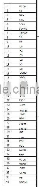 TFT2.7 inch 960 * 240 color screen