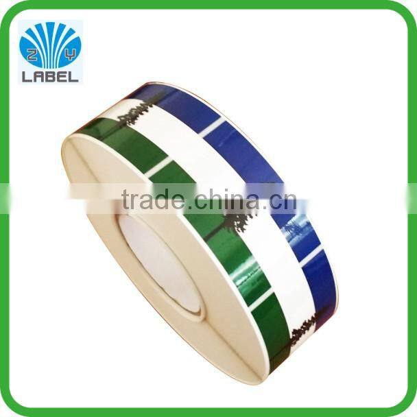 Printing customized roll paper adhesive label