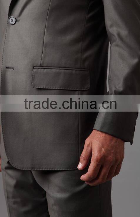 The Commercial Wool and Cashmere Grey Suit