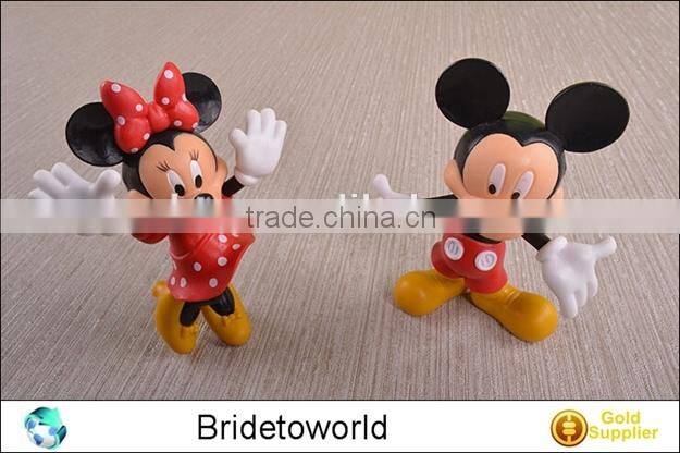 Newest Plastic Mickey Mouse cartoon figure toy