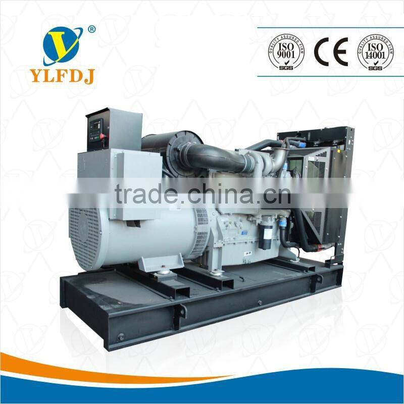 Open type 350KVA (280kw) diesel generator set with Perkins engine.
