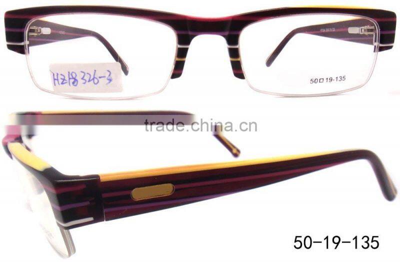 High Quality Bright Color Acetate Optical Frames Reading Glasses Manufactured in China Acetate Optical Frame