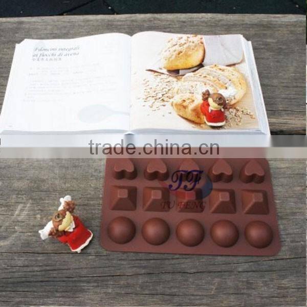 Dongguan three shapes funny product silicone cake mold for soap