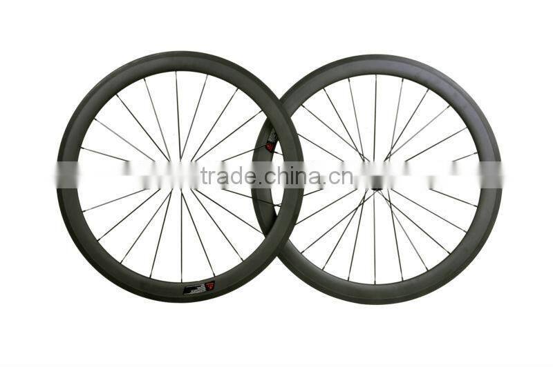 2015 Super Light Weight Carbon Road Bike Wheelset, Professional 88mm Carbon Clincher Wheels