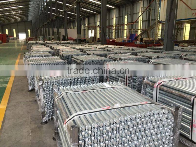 Supply ringlock scaffolding standard/ledger/brace/base jack