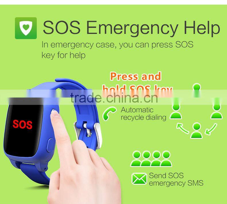 i8G portable GPS children watch smart phone for IOS Andriod app