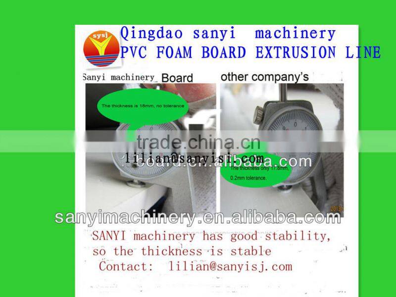 PVC cabinet sheet making machine (SJSZ80/156)