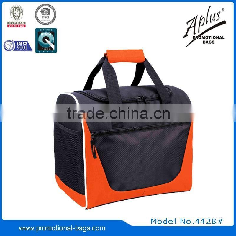 High quality Fashion pure color polyester cooler bag
