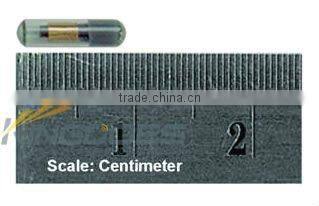 Animal Identification RFID animal glass transponder