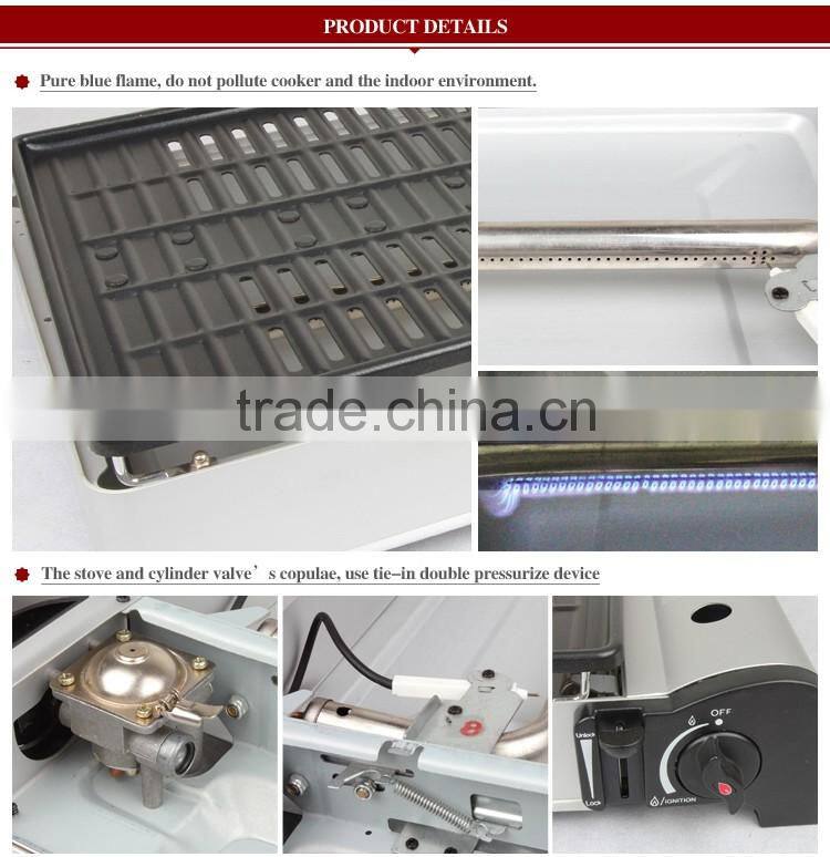 BBQ Gas Grill Outdoor Butane Gas Barbecue Grill