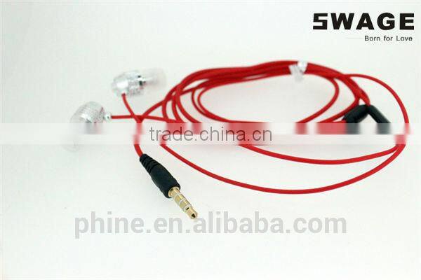 PH-E33 New Arrival Metal earphone with micphone Super Bass Earbuds gift ear phones