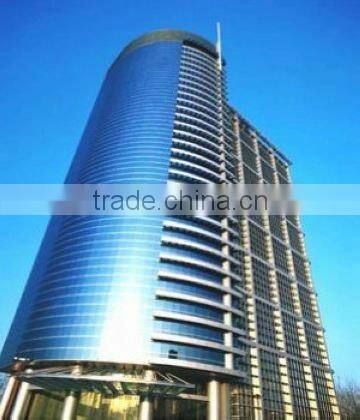 4mm--12mm Blue reflective glass