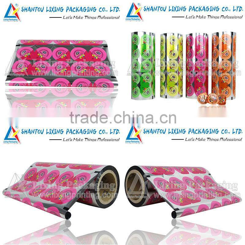 Metalized easy-peel lidding film