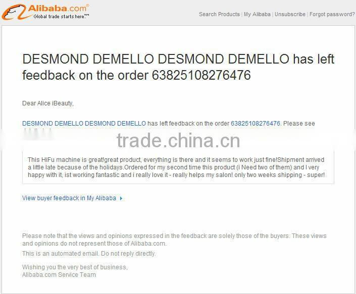 hifu machine wrinkle removal/portable hifu machine/hifu face lift machine