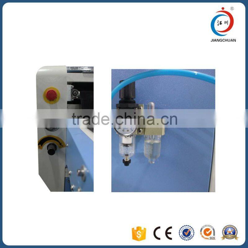 Automatic correct edge pneumatic multi-function adhesive foaming stamping machine garment fusing press machine