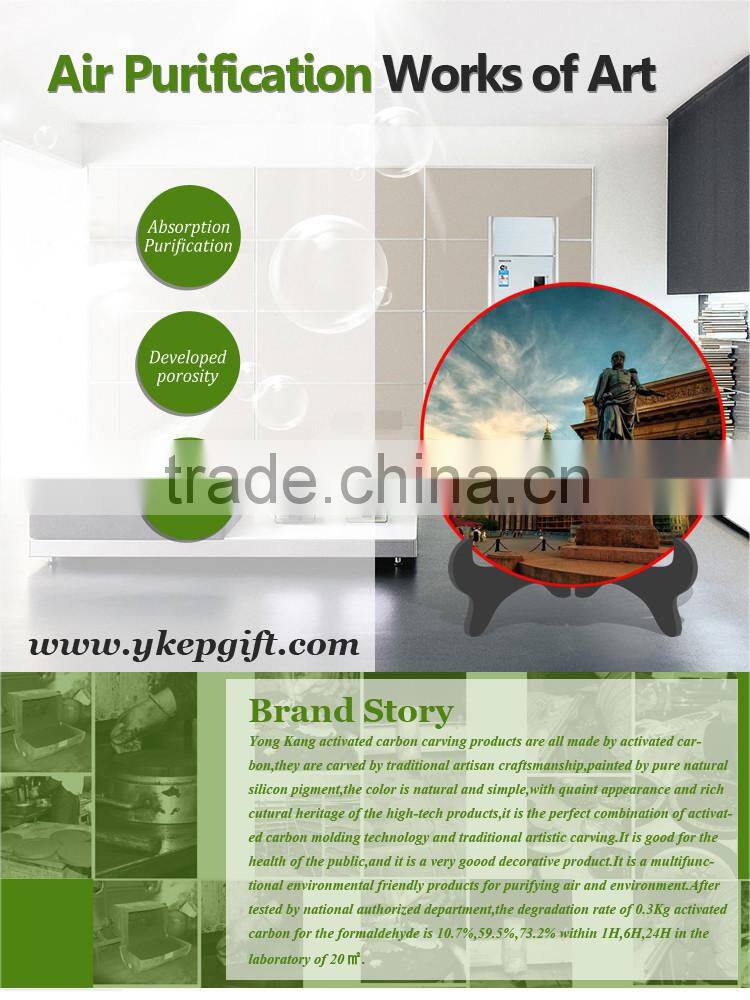 Tourist souvenirs gift items modern buildings painted home furnishing decoration