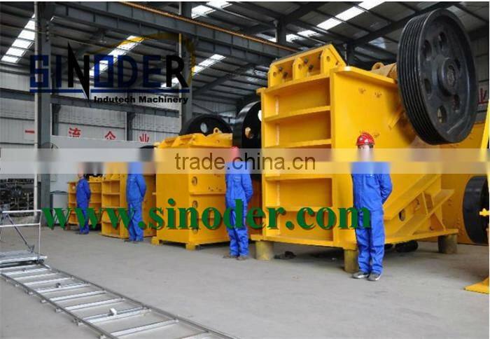 Supply limestone crusher machine for industrial and mineral rock stone crushing and washing project -- Sinoder Brand