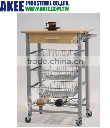 Kitchen storage rack microwave rack