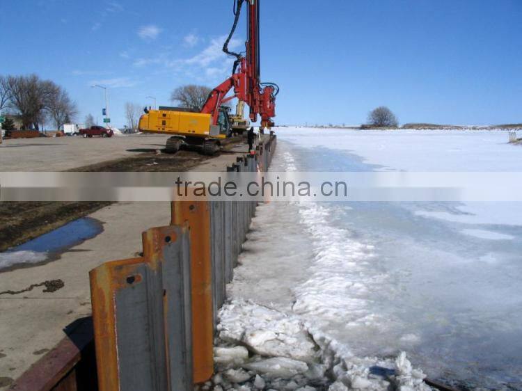 Hot Sale! High Quality! Different types of Steel sheet piles U type Z type