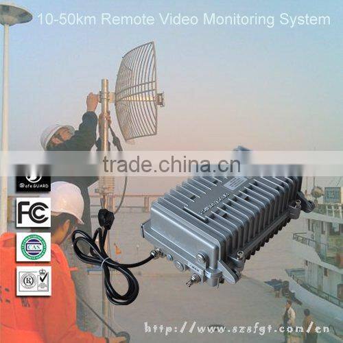 Long-distance 10-50km Remote Wireless Video Transmitter