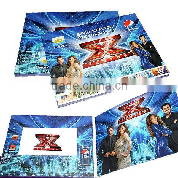 Marketing expand video brochure to play ads