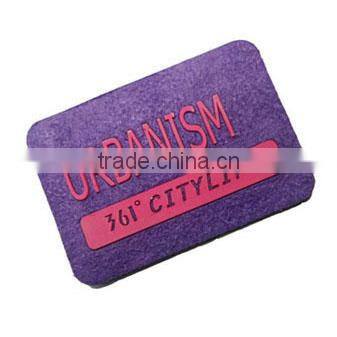 Urban Classics Leather patch long beanie winter Leather patch heavy ski beanie