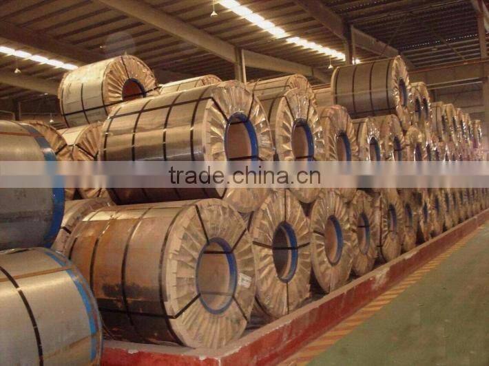 1219mm width mill edge ss. 201/2b 410/BA finish grade both side stainless steel coil