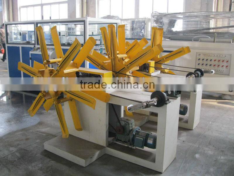 plastic pipe winder machine