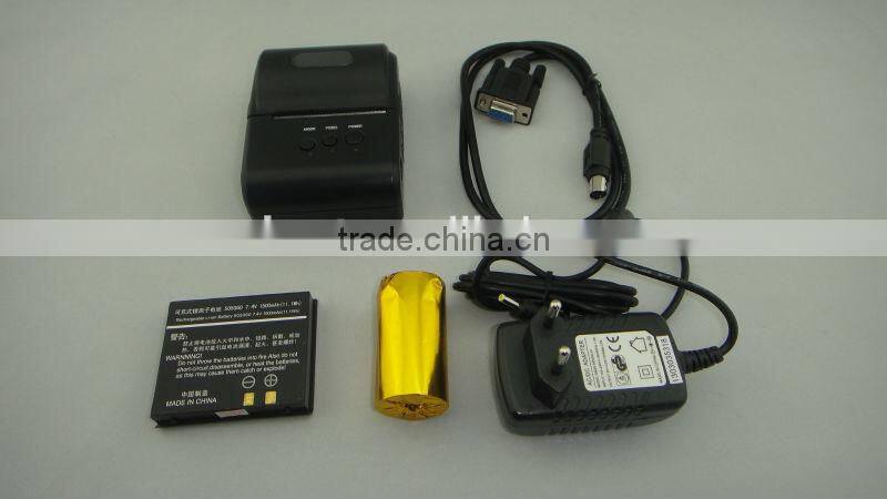 POS Mobile bluetooth Thermal Printer Line Printing inkjet printer with free sdk--T10BT