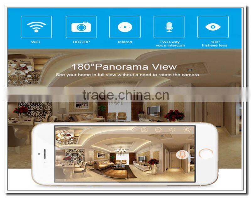 1.0 MP Night Vision Baby Monitor Support two-way Voice Mini WiFi IP Camera