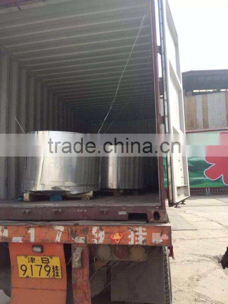 0.8*120mm hot dip galvanized steel coil slit edge