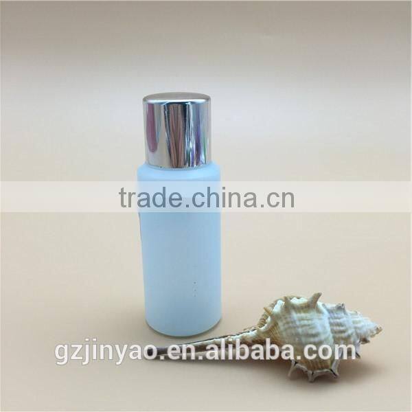 60ml HDPE bottle for chemical products toner glue pesticide with pump cap aluminum cap