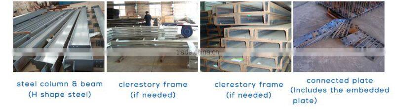 economic light steel construction industrial workshop for sale