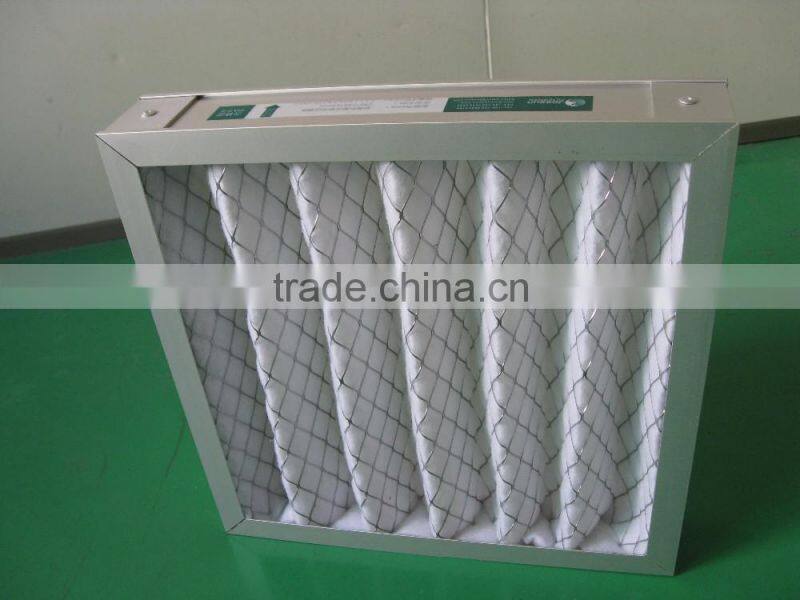 Pleated panel filter Primary Efficiency Filter