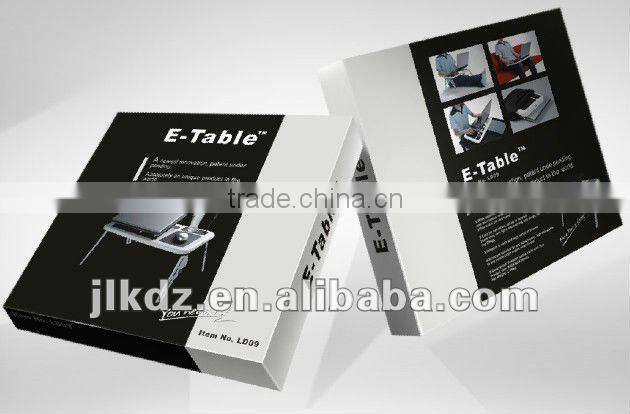 Latest high quality adjustable laptop cooling pad with mouse pad