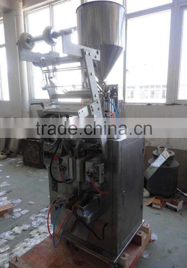 chili sauce liquid sauce sachet pouch packing machine